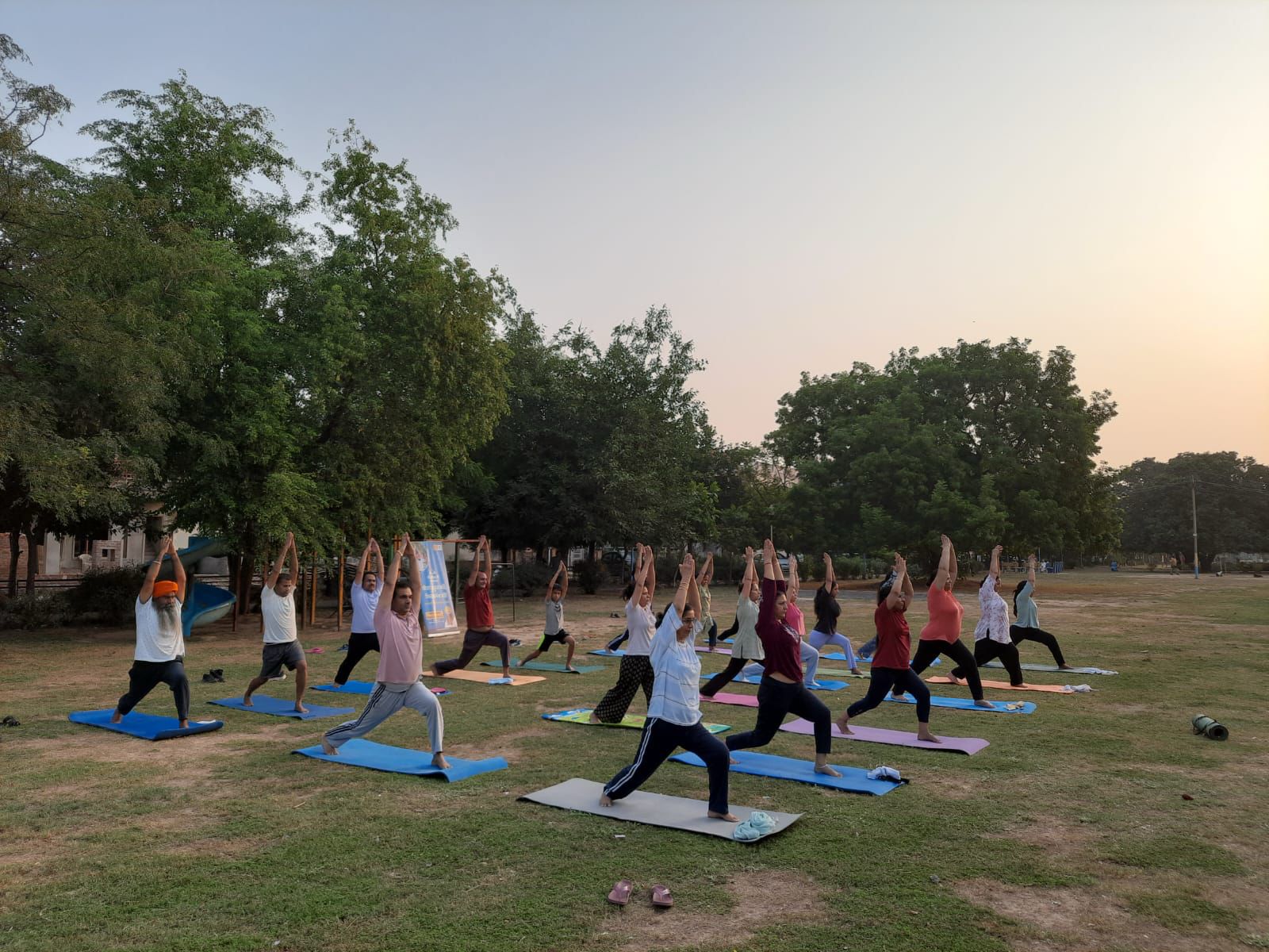 CM's Yogashala is inspiring people to be health conscious by doing yoga